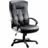 Gloucester Leather Faced Manager Chair 1 Gloucester Leather Faced Manager Chair -EQUIP4WORK Sales 001096
