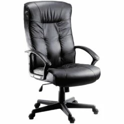Gloucester Leather Faced Manager Chair