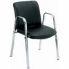 Pavilion Leather-Look Visitor Armchair -EQUIP4WORK Sales 001675