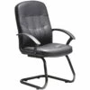 Melrose Leather Faced Visitor Chair -EQUIP4WORK Sales 005527
