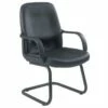 Canasta Leather Look Visitor Chair -EQUIP4WORK Sales 010999