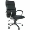 Formosa Enviro Leather Chair Black 2 Formosa Enviro Leather Chair Black -EQUIP4WORK Sales 012185