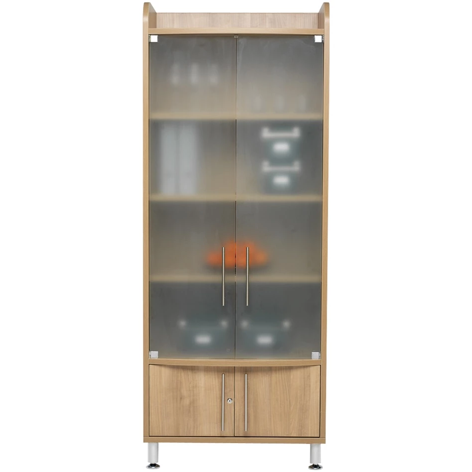 Trilogy Tall Wide Glass Storage Unit 3 Trilogy Tall Wide Glass Storage Unit
