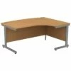 Alpha Plus Bow Front Ergonomic Desk -EQUIP4WORK Sales 014598