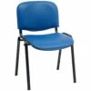 ISO Lexaire Vinyl Conference Chairs Black Frame -EQUIP4WORK Sales 014830