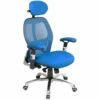 Ergo-Tek Blue Mesh Manager Chair -EQUIP4WORK Sales 014914