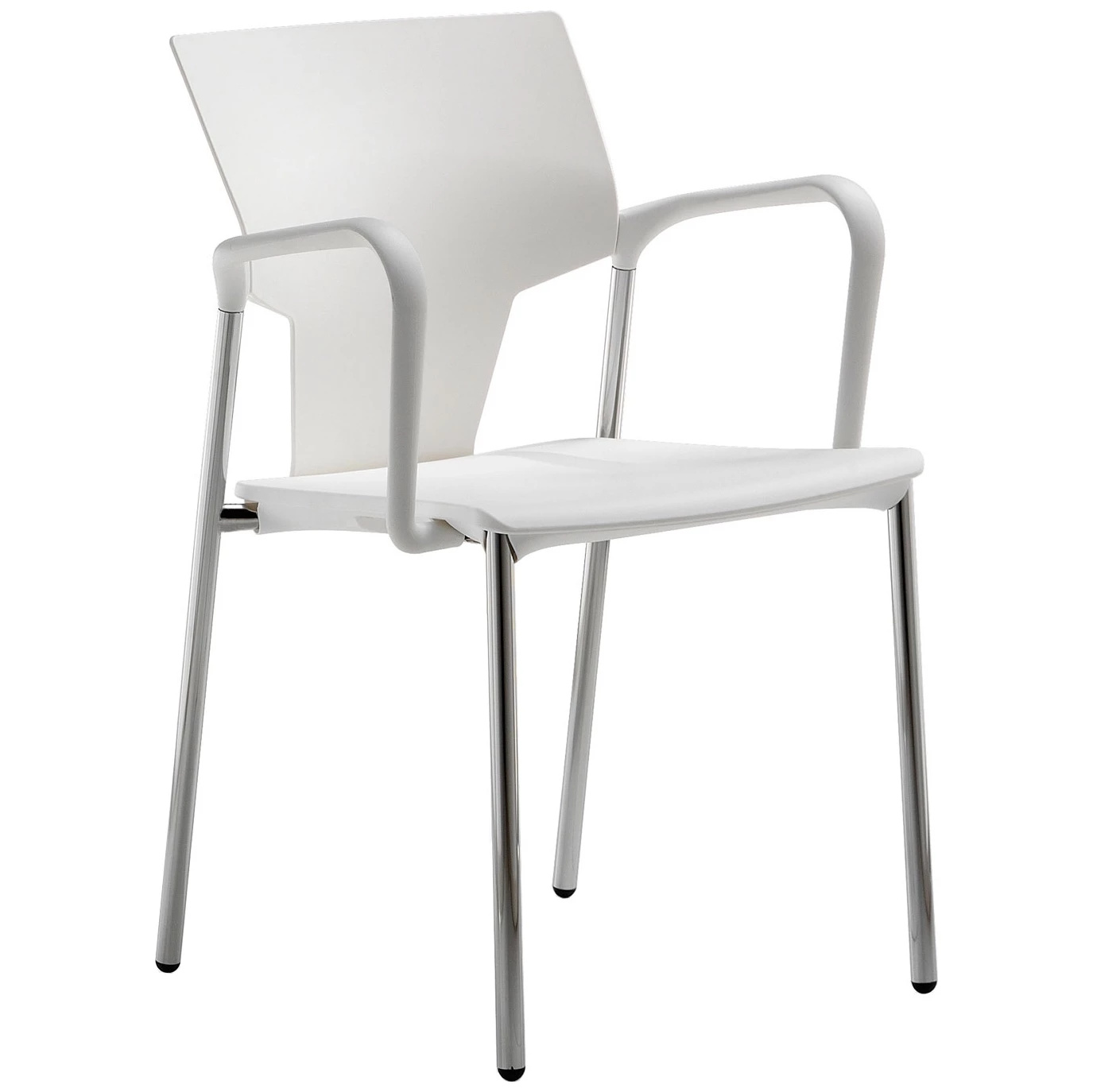 Pledge Ikon Polypropylene 4 Leg Conference Armchair 3 Pledge Ikon Polypropylene 4 Leg Conference Armchair