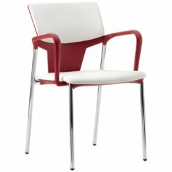 Pledge Ikon Upholstered 4 Leg Conference Armchair