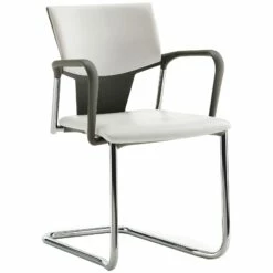 Pledge Ikon Upholstered Cantilever Conference Armchair