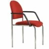 Pledge Arena Rounded Back 4 Leg Conference Chair 1 Pledge Arena Rounded Back 4 Leg Conference Chair -EQUIP4WORK Sales 029559
