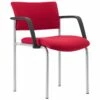 Pledge Arena Square Back 4 Leg Conference Chair -EQUIP4WORK Sales 029567