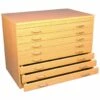 8 Drawer Beech A1 Plan Chest -EQUIP4WORK Sales 029584