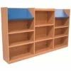Nexus Library Combination Bookcases 2 Nexus Library Combination Bookcases -EQUIP4WORK Sales 029742