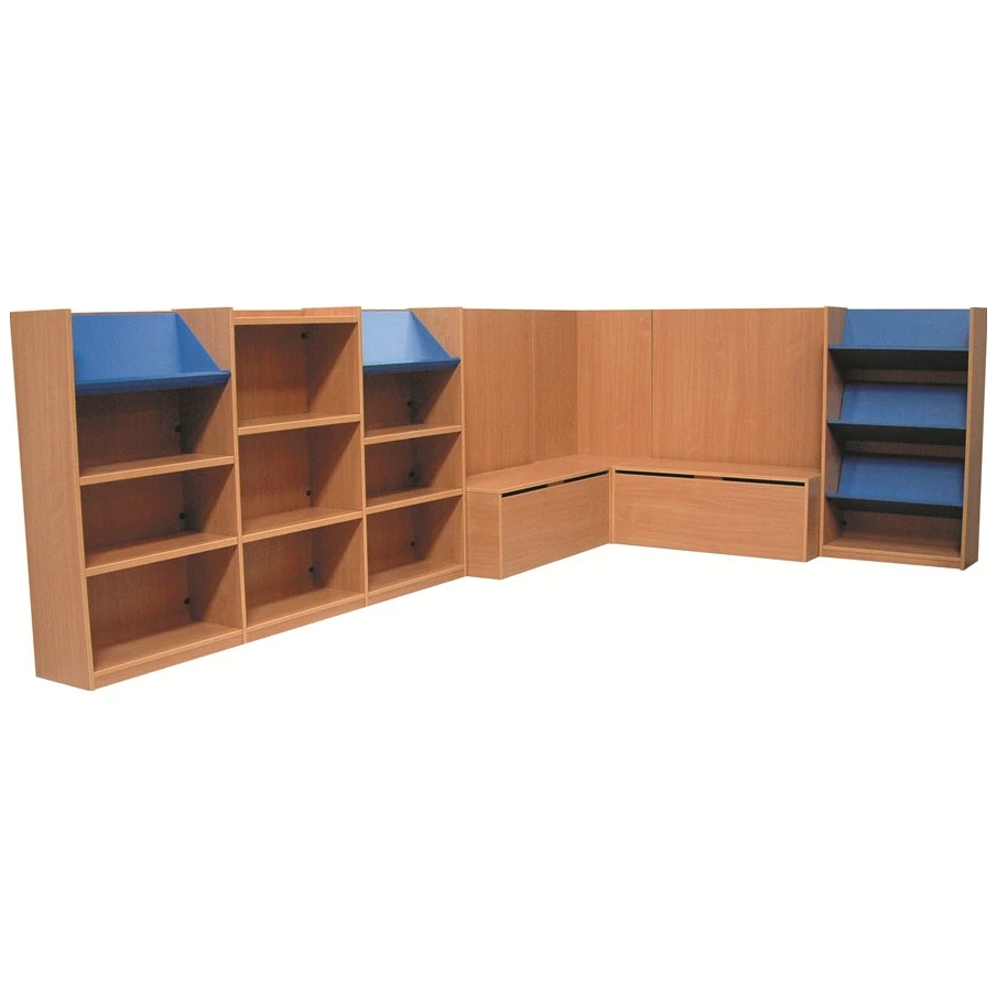 Nexus Large Library Corner Combination Bookcases 3 Nexus Large Library Corner Combination Bookcases