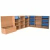 Nexus Extra Large Library Corner Combination Bookcases -EQUIP4WORK Sales 029748
