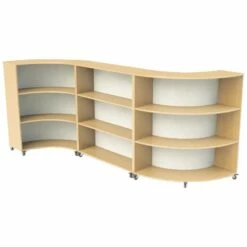 Nexus Curve Bookcases