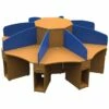 8 Person Cluster Workstations -EQUIP4WORK Sales 029977