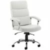 Malo Enviro Leather Executive Chair White -EQUIP4WORK Sales 030876