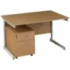 Solar Cantilever Rectangular Desks With Mobile Pedestal 1 Solar Cantilever Rectangular Desks With Mobile Pedestal -EQUIP4WORK Sales 032266