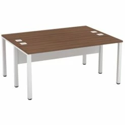 Presence Rectangular Double Bench Desks