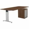 Protocol IBeam Rectangular Desk With Tambour Pedestal -EQUIP4WORK Sales 034117