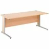 Gravity Deluxe Shallow Rectangular Cantilever Leg Desk -EQUIP4WORK Sales 034120