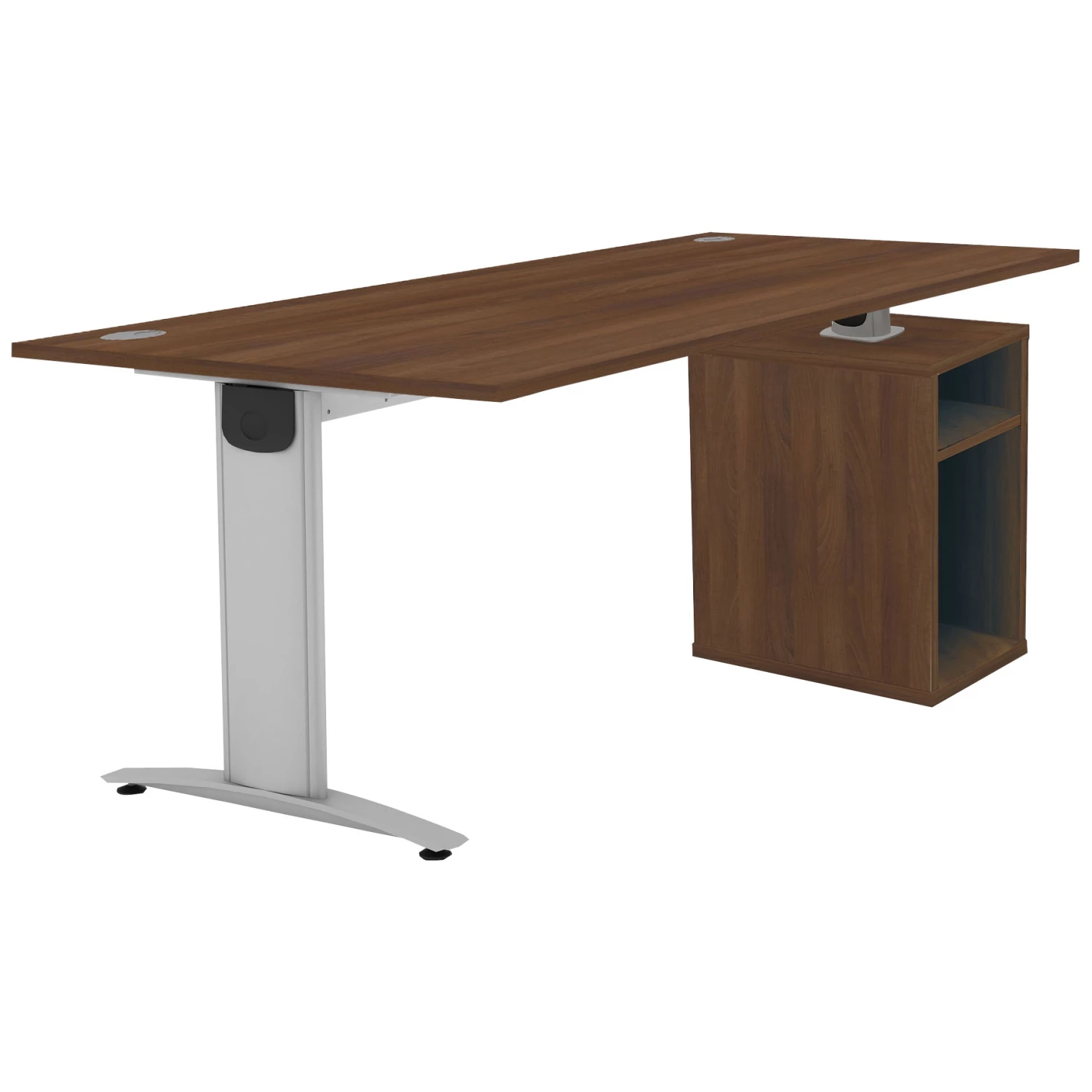 Protocol IBeam Rectangular Desk With Open Pedestal 3 Protocol IBeam Rectangular Desk With Open Pedestal