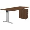 Protocol IBeam Rectangular Desk With High Pedestal -EQUIP4WORK Sales 034131