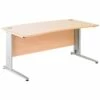 Gravity Executive Cantilever Double Wave Bow Desk -EQUIP4WORK Sales 034297