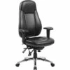 Beta 24 Hour Black Leather Task Chairs 2 Beta 24 Hour Black Leather Task Chairs -EQUIP4WORK Sales 035441