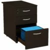 Next Day Eclipse Black Desk High Pedestals -EQUIP4WORK Sales 036006