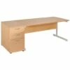 Commerce II Rectangular Desks With Desk High Pedestal -EQUIP4WORK Sales 036415