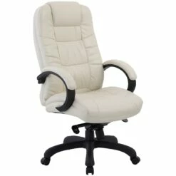 Parma Cream Executive Leather Office Chairs
