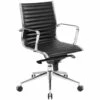 Abbey Medium Back Designer Leather Office Chair -EQUIP4WORK Sales 042782