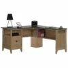 Dover Oak Computer Desk 2 Dover Oak Computer Desk -EQUIP4WORK Sales 044345