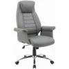 Jersey High Back Executive Leather Faced Armchair -EQUIP4WORK Sales 044695