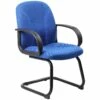 Perth Ergo Fabric Visitor Chairs 2 Perth Ergo Fabric Visitor Chairs -EQUIP4WORK Sales 047007