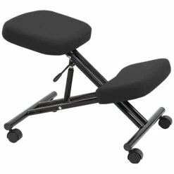 Ergonomic Black Kneeling Chair