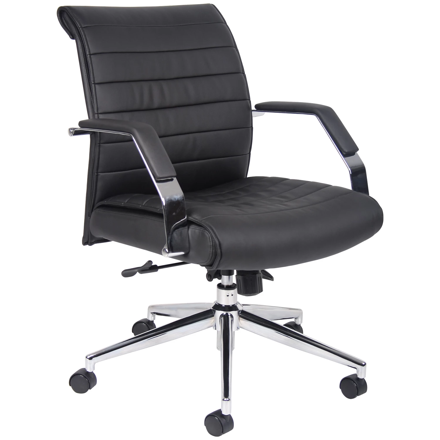 Identity Medium Back Leather Manager Chair 3 Identity Medium Back Leather Manager Chair
