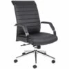Identity High Back Leather Manager Chair -EQUIP4WORK Sales 053087