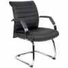 Identity Leather Visitor Chair -EQUIP4WORK Sales 053103