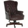 Chairman Burgundy Traditional Manager Chair 2 Chairman Burgundy Traditional Manager Chair -EQUIP4WORK Sales 054775