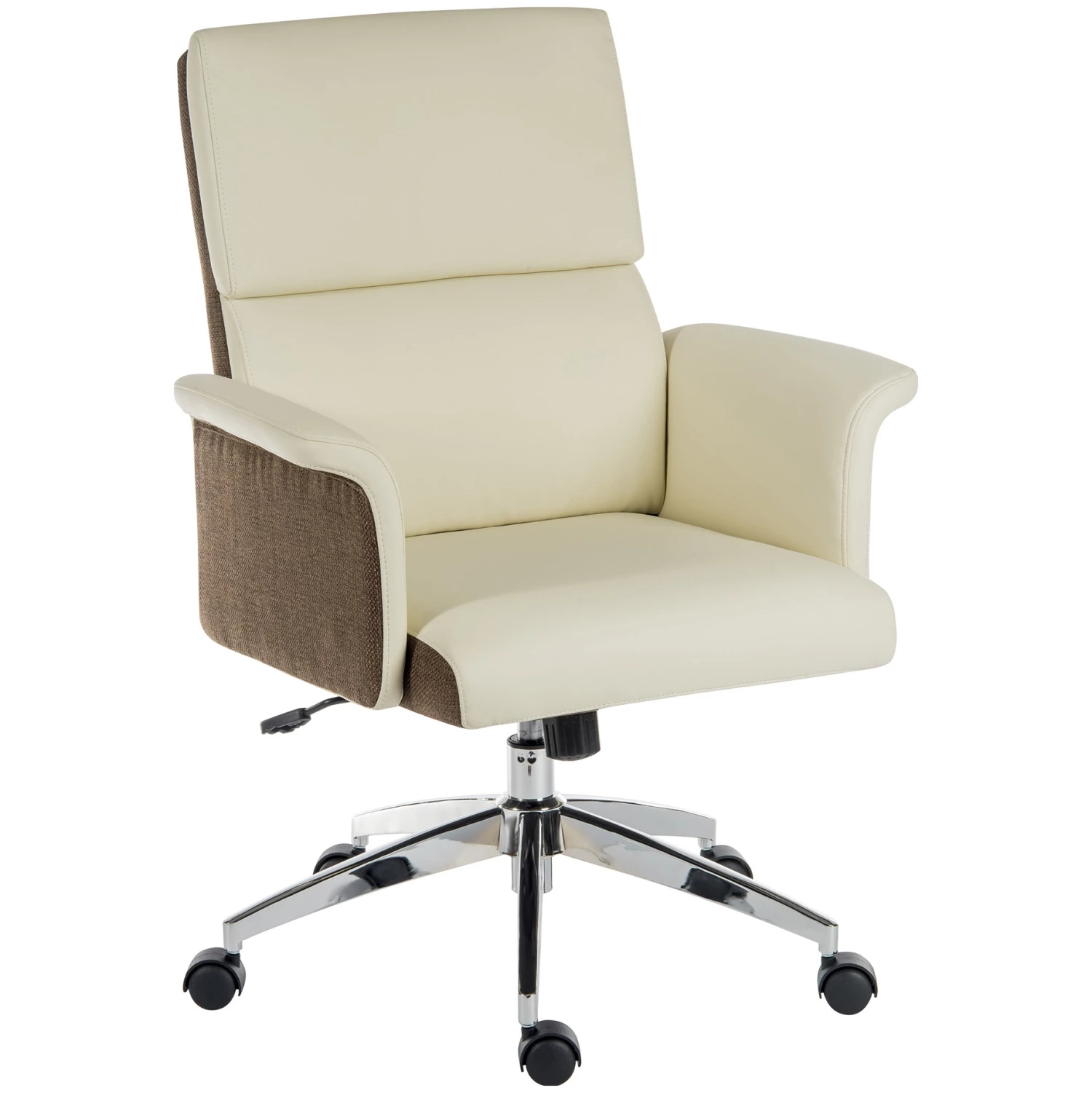 Elegance Medium Back Executive Chair Cream 3 Elegance Medium Back Executive Chair Cream