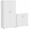 Commerce II White Office Cupboards 1 Commerce II White Office Cupboards -EQUIP4WORK Sales 055804