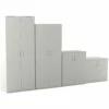 NEXT DAY Vogue Essential White Office Cupboards -EQUIP4WORK Sales 058041