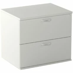 Vogue Essential White Desk High Side Filer