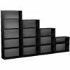 Eclipse Essential Black Office Bookcases -EQUIP4WORK Sales 058085