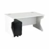 NEXT DAY Karbon K4 Rectangular Panel End Desk With 3 Drawer Slimline Mobile Metal Pedestal -EQUIP4WORK Sales 059714