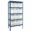 Value Shelving Bay With 12 X 24 Litre Really Useful Boxes 1 Value Shelving Bay With 12 X 24 Litre Really Useful Boxes -EQUIP4WORK Sales 060324