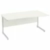 Next Day Vogue White Wave Cantilever Desks -EQUIP4WORK Sales 061492